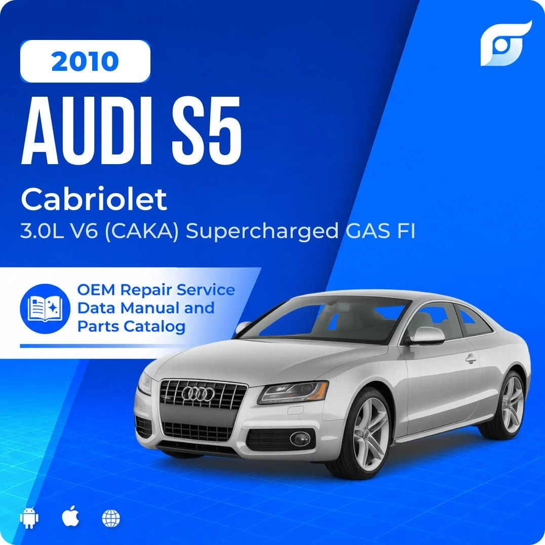 2010 Audi S5 Cabriolet - OEM Repair Service Manual