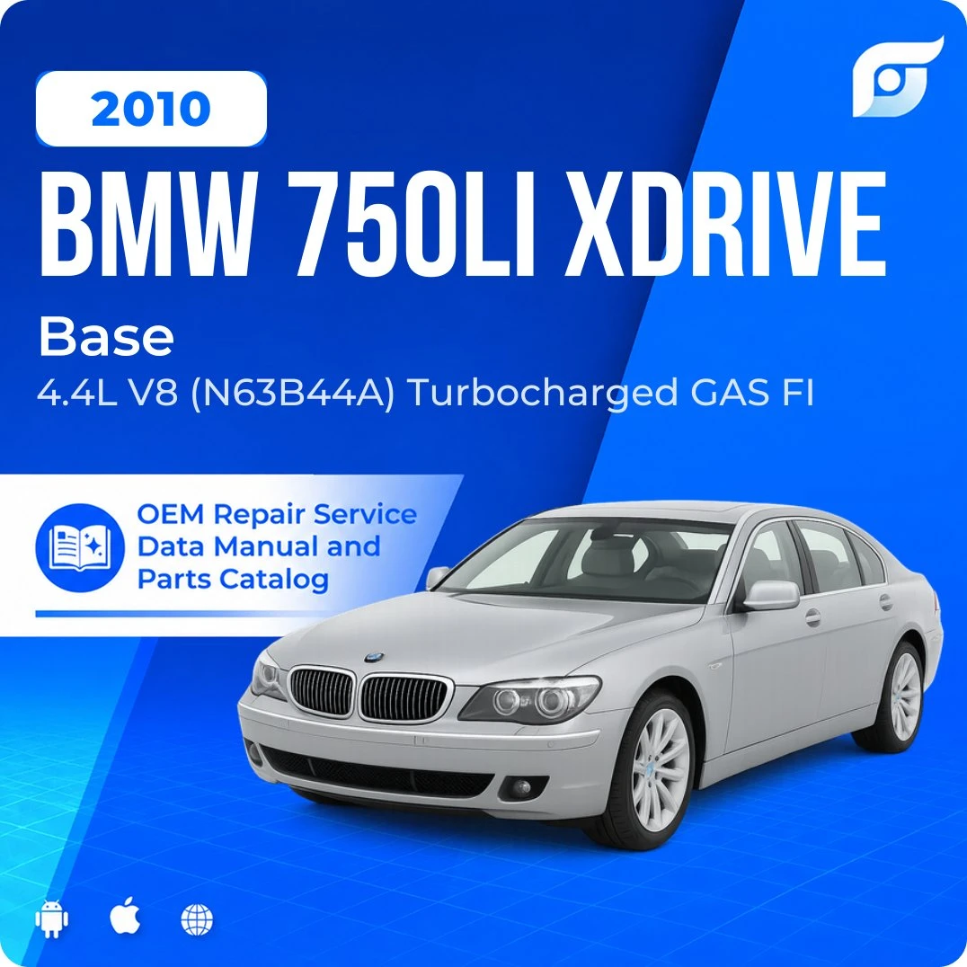 2010 BMW 750Li xDrive Base - OEM Repair Service Manual