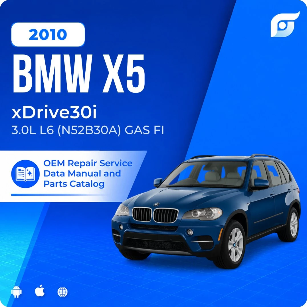 2010 BMW X5 xDrive30i - OEM Repair Service Manual