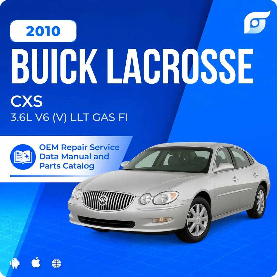 2010 Buick LaCrosse CXS - OEM Repair Service Manual