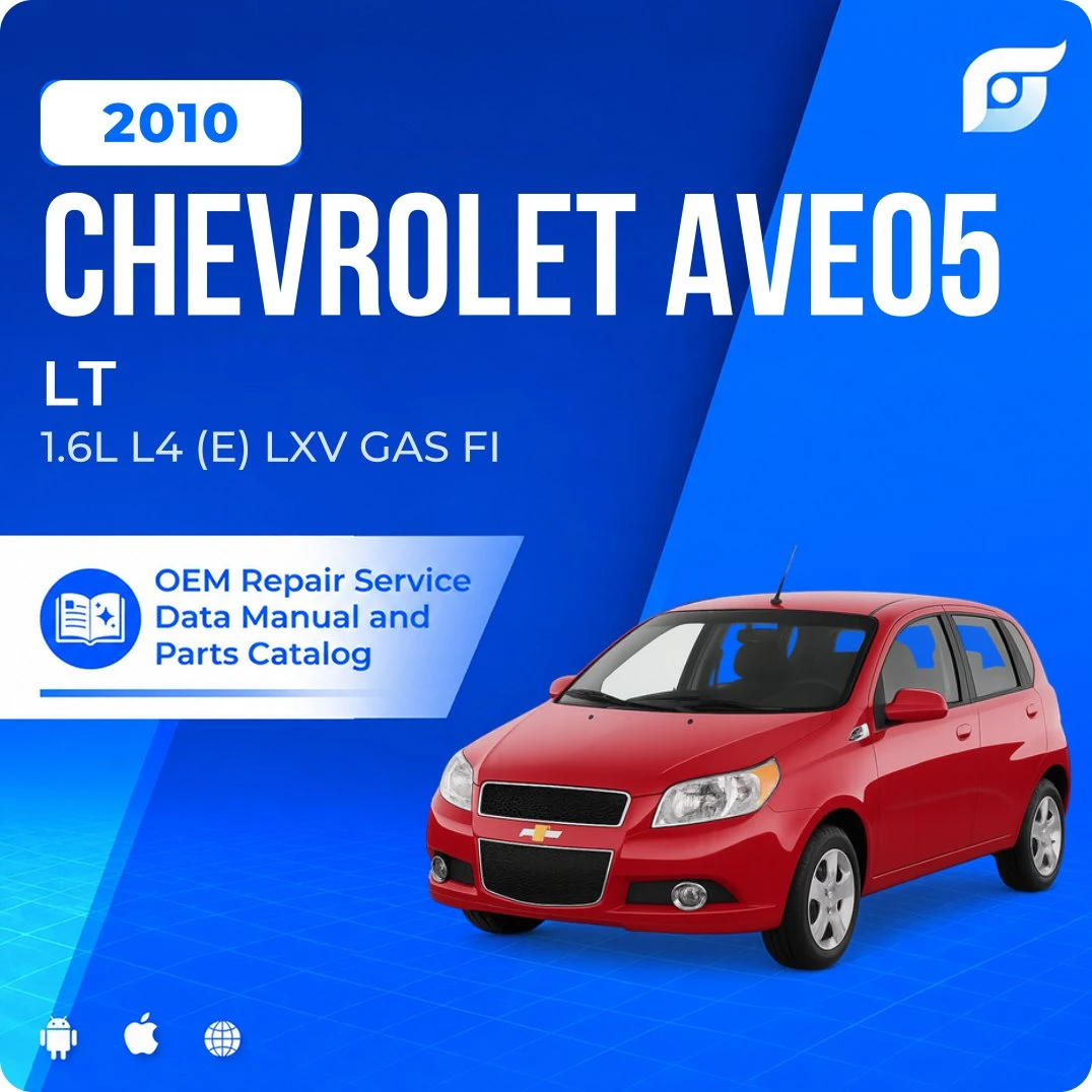 2010 Chevrolet Aveo5 LT - OEM Repair Service Manual
