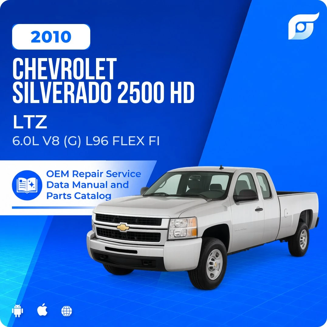 2010 Chevrolet Silverado 2500 HD LTZ - OEM Repair Service Manual