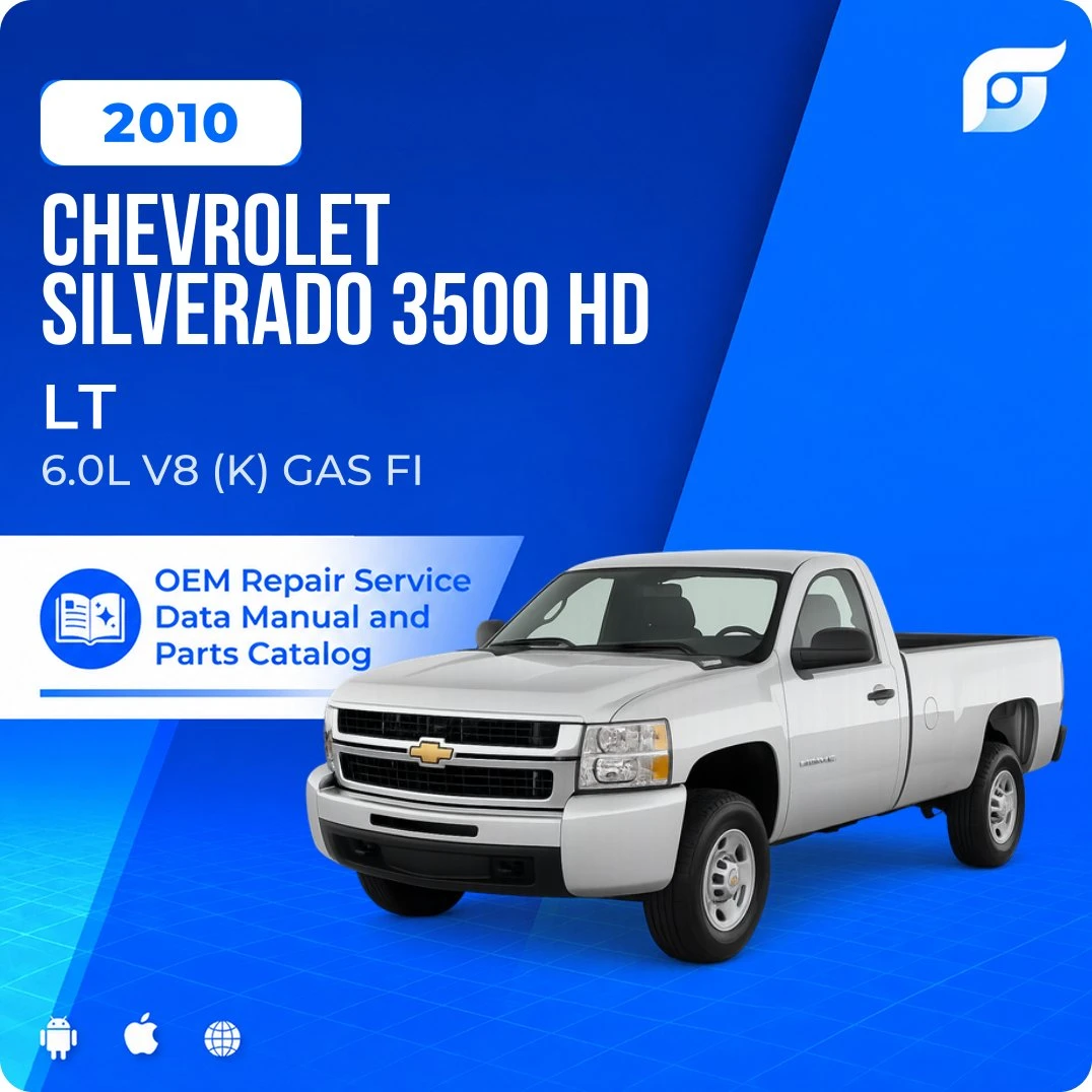 2010 Chevrolet Silverado 3500 HD LT - OEM Repair Service Manual