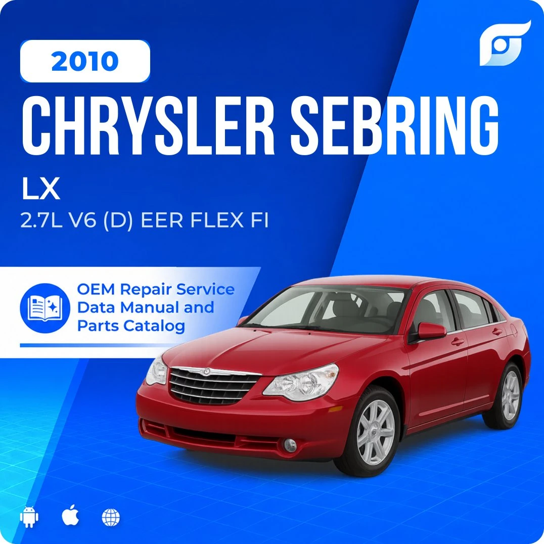 2010 Chrysler Sebring LX - OEM Repair Service Manual