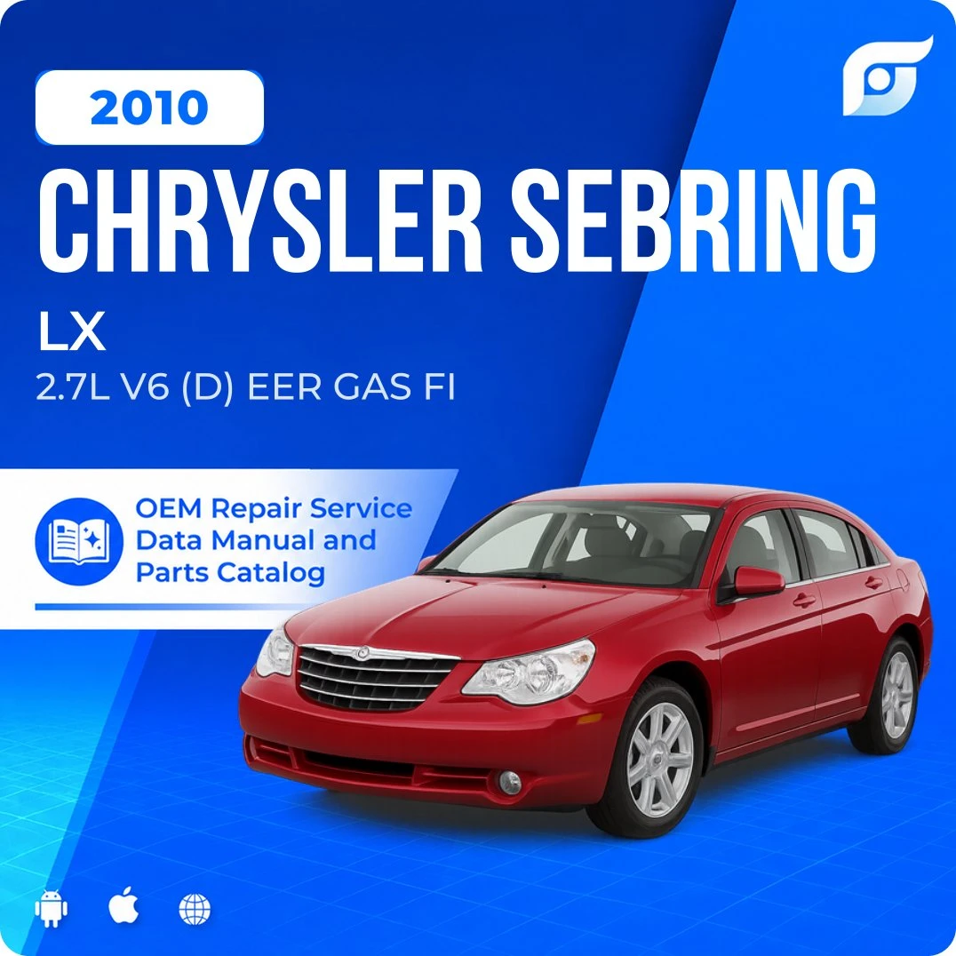 2010 Chrysler Sebring LX - OEM Repair Service Manual