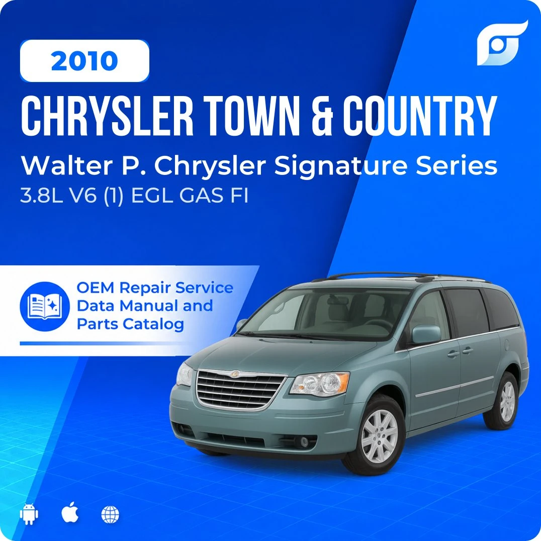 2010 Chrysler Town & Country Walter P. Chrysler Signature Series - OEM Repair Service Manual