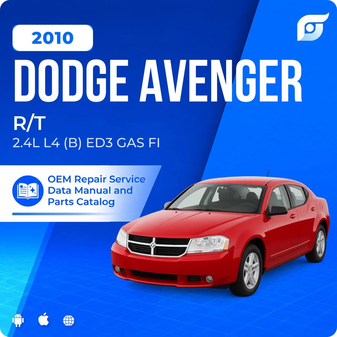 2010 Dodge Avenger R/T - OEM Repair Service Manual