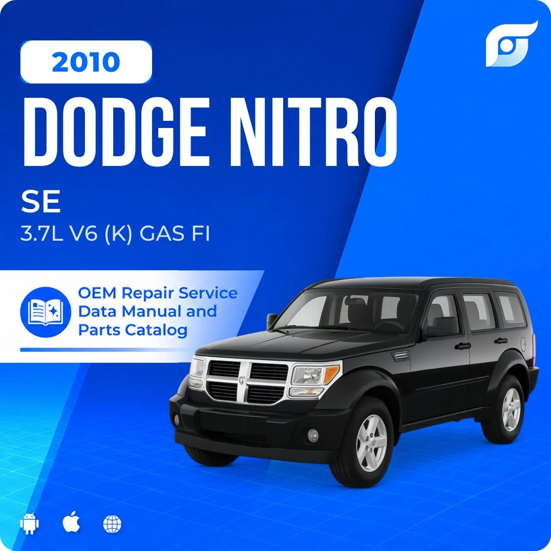 2010 Dodge Nitro SE - OEM Repair Service Manual