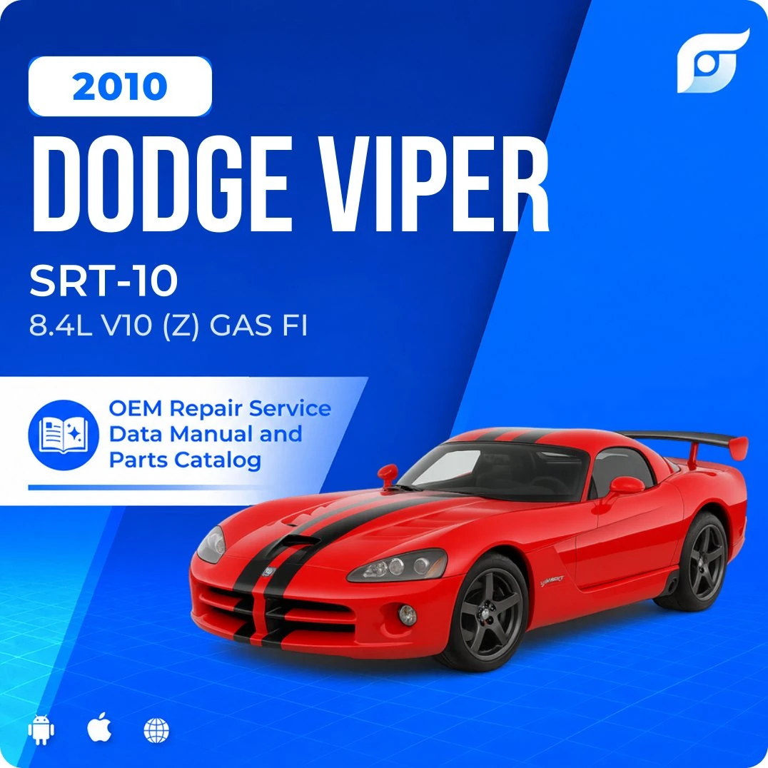 2010 Dodge Viper SRT-10 - OEM Repair Service Manual