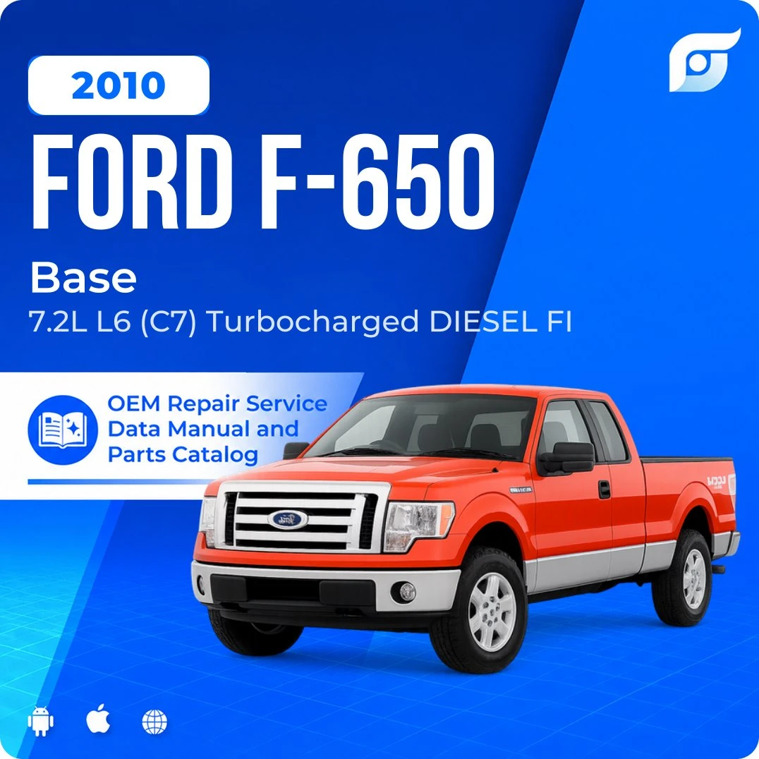 2010 Ford F-650 Base - OEM Repair Service Manual