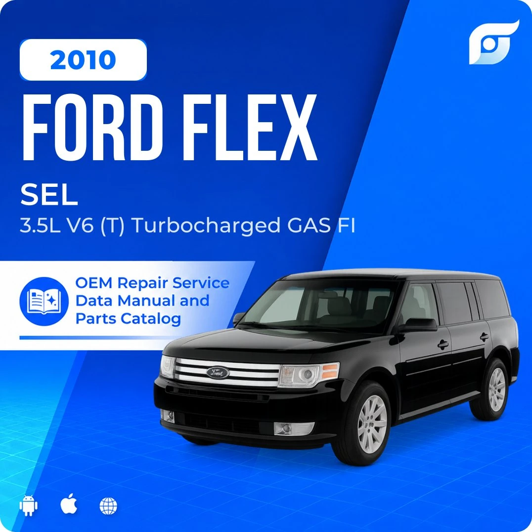 2010 Ford Flex SEL - OEM Repair Service Manual
