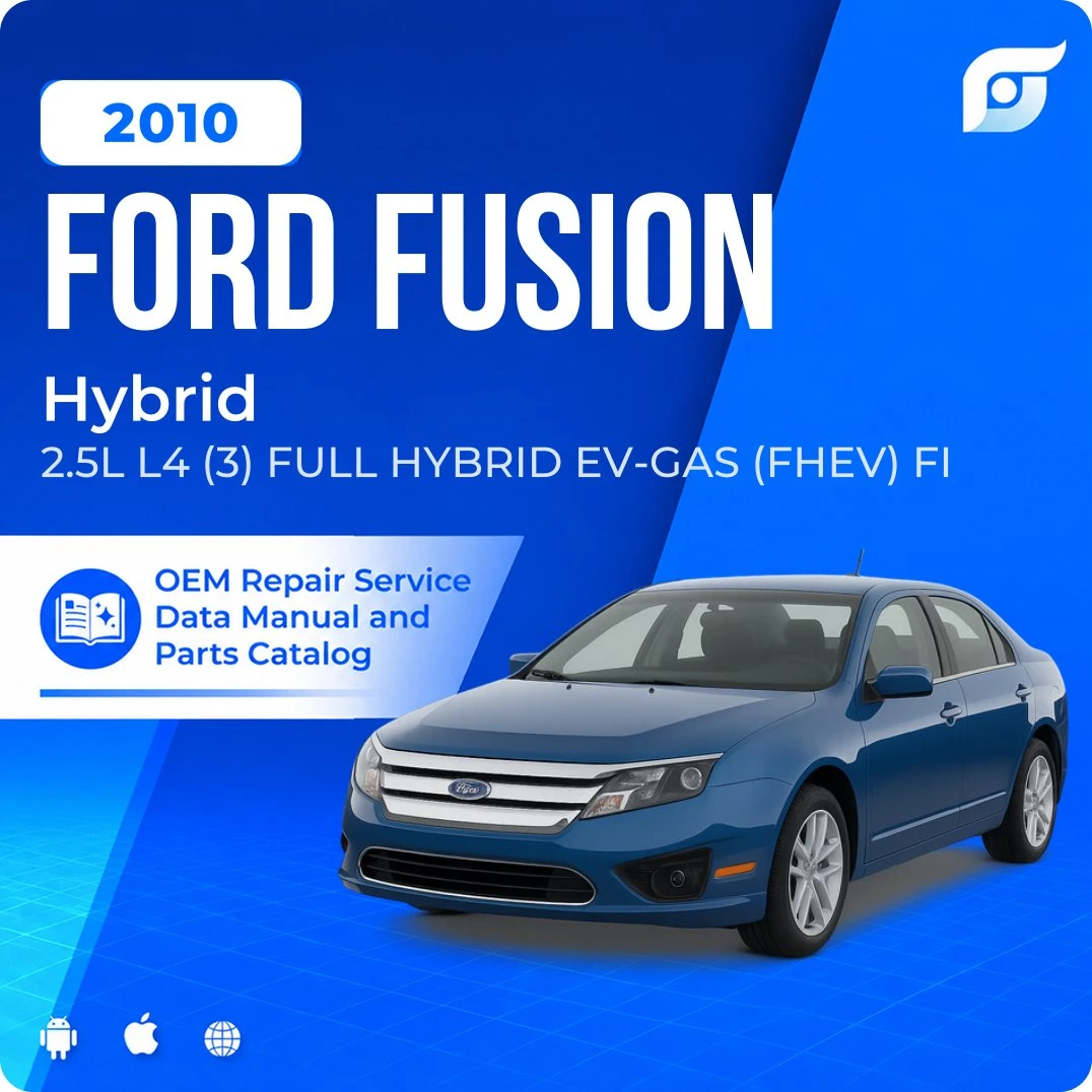 2010 Ford Fusion Hybrid - OEM Repair Service Manual