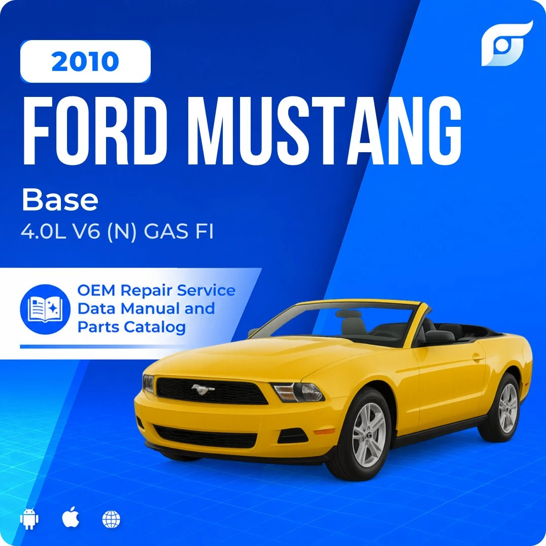 2010 Ford Mustang Base - OEM Repair Service Manual