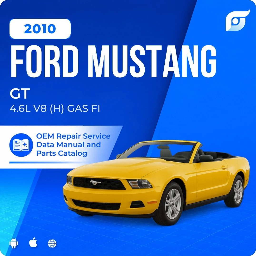 2010 Ford Mustang GT - OEM Repair Service Manual