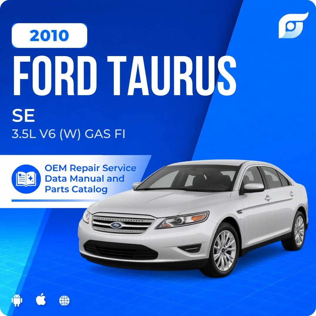 2010 Ford Taurus SE - OEM Repair Service Manual