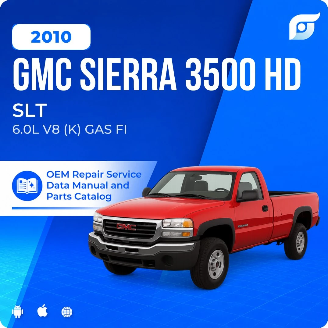 2010 GMC Sierra 3500 HD SLT - OEM Repair Service Manual