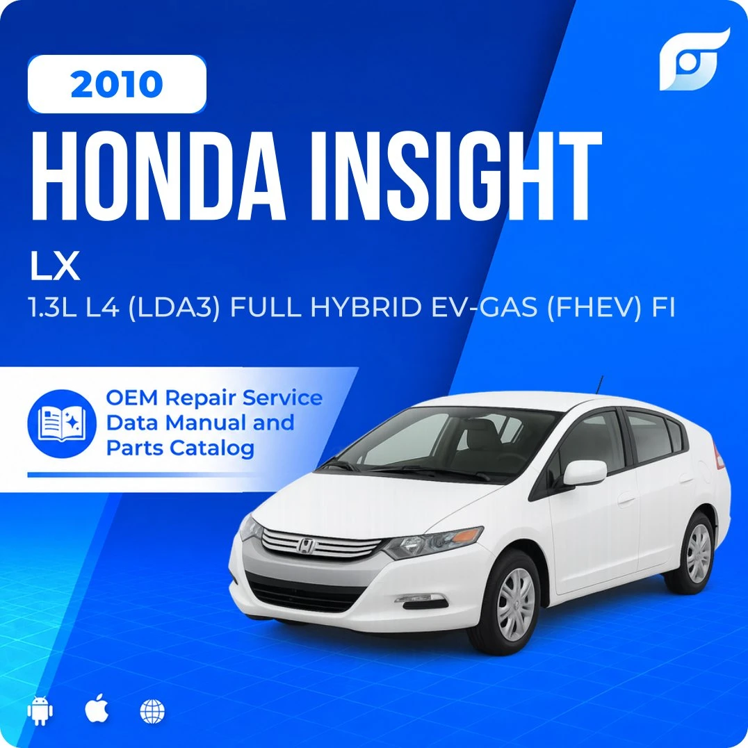 2010 Honda Insight LX - OEM Repair Service Manual