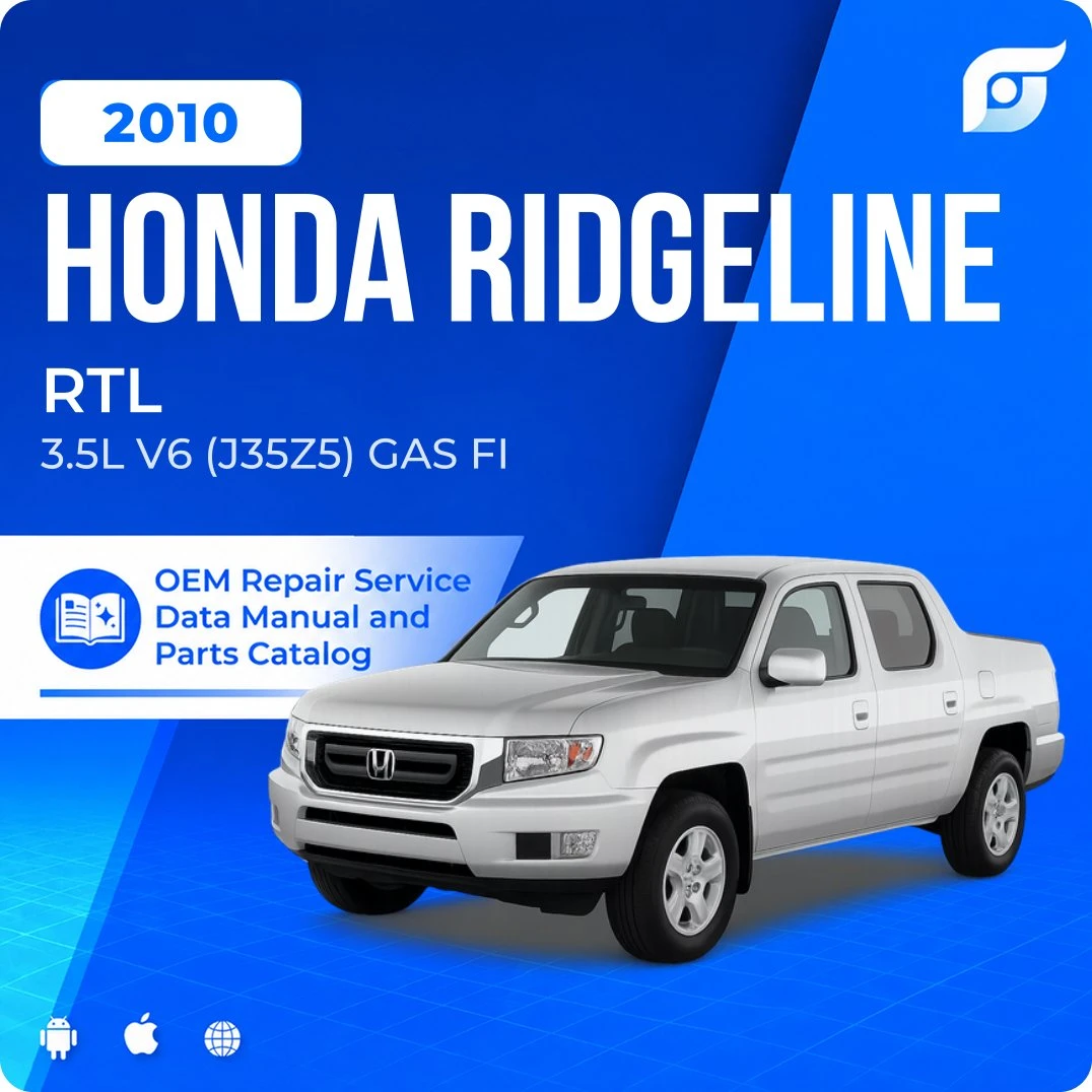 2010 Honda Ridgeline RTL - OEM Repair Service Manual