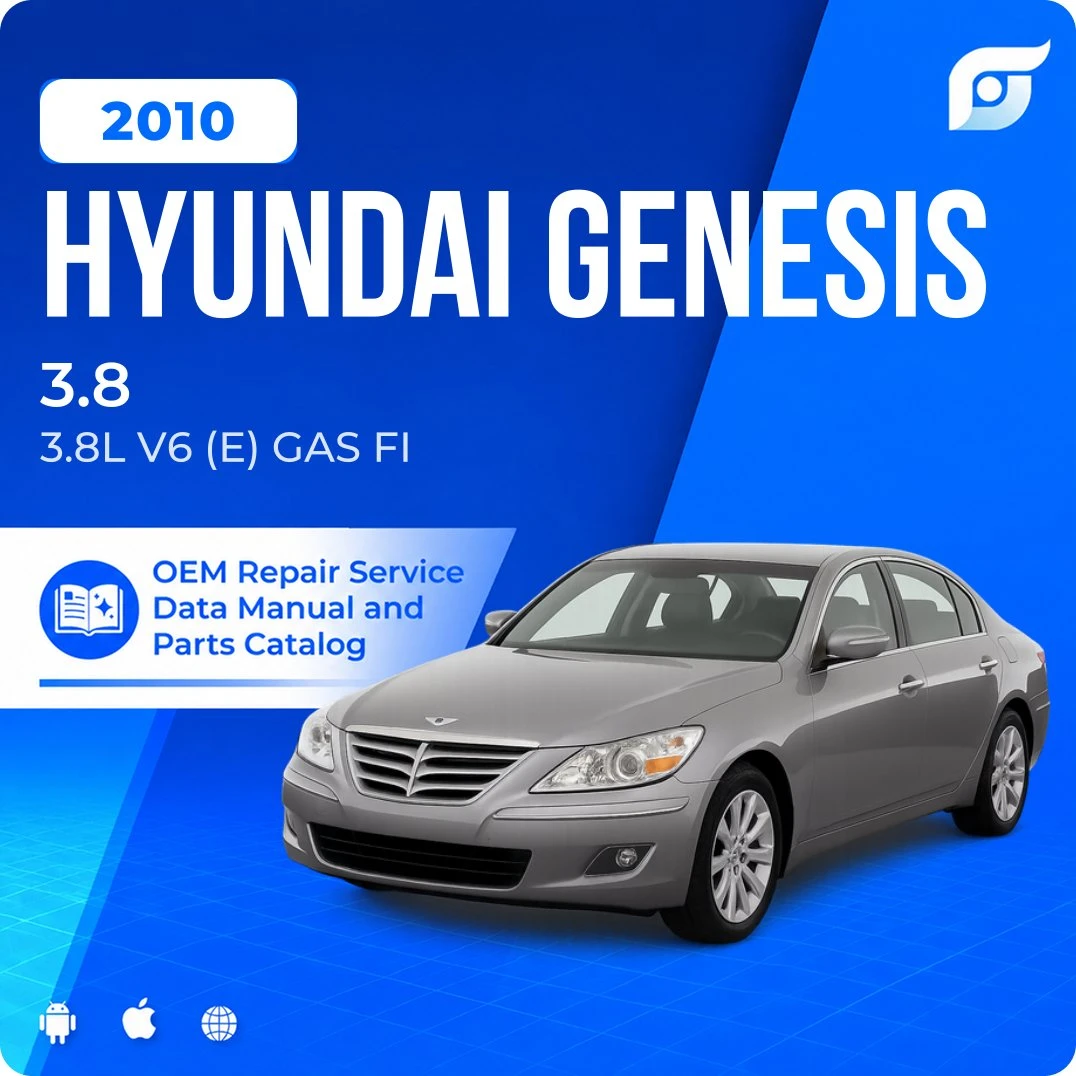2010 Hyundai Genesis 3.8 - OEM Repair Service Manual