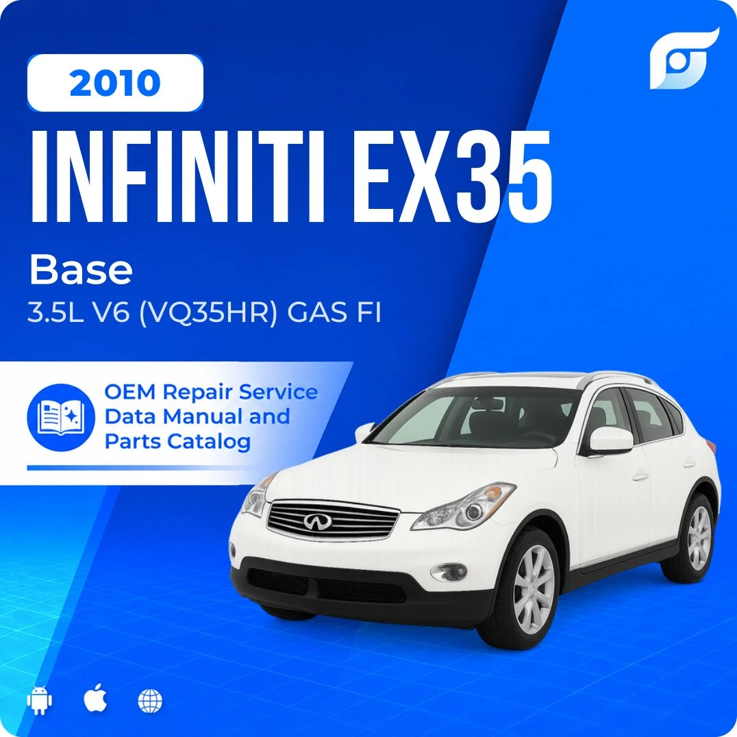 2010 INFINITI EX35 Base - OEM Repair Service Manual