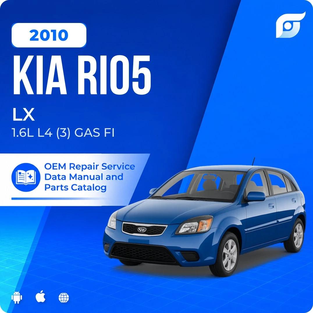 2010 Kia Rio5 LX - OEM Repair Service Manual