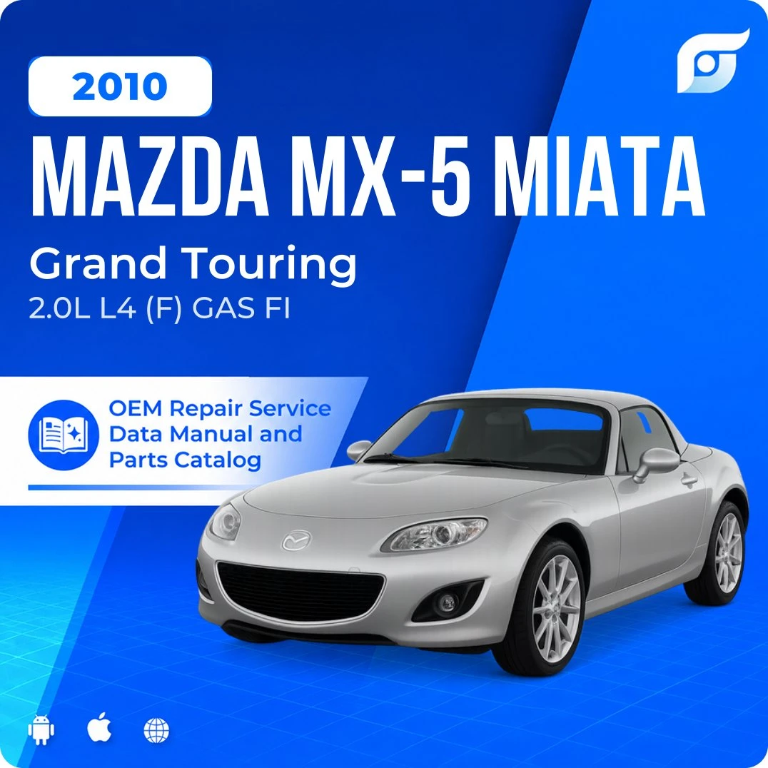 2010 Mazda MX-5 Miata Grand Touring - OEM Repair Service Manual
