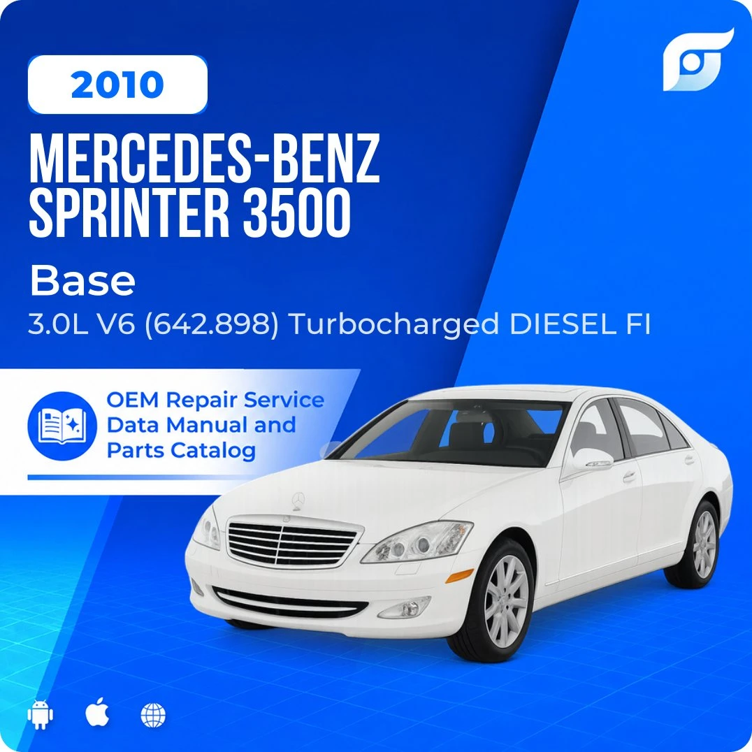 2010 Mercedes-Benz Sprinter 3500 Base - OEM Repair Service Manual