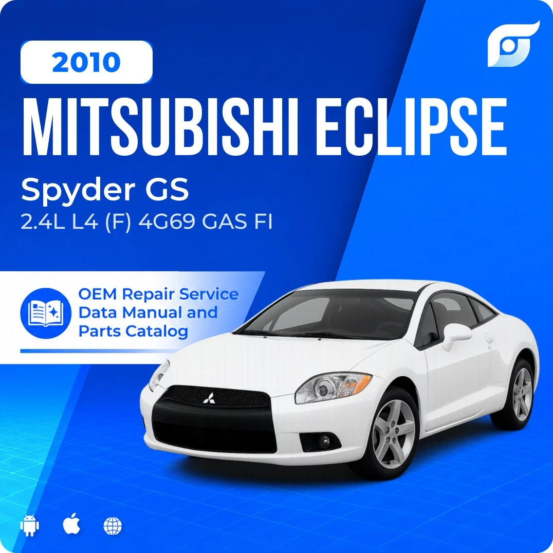 2010 Mitsubishi Eclipse Spyder GS - OEM Repair Service Manual