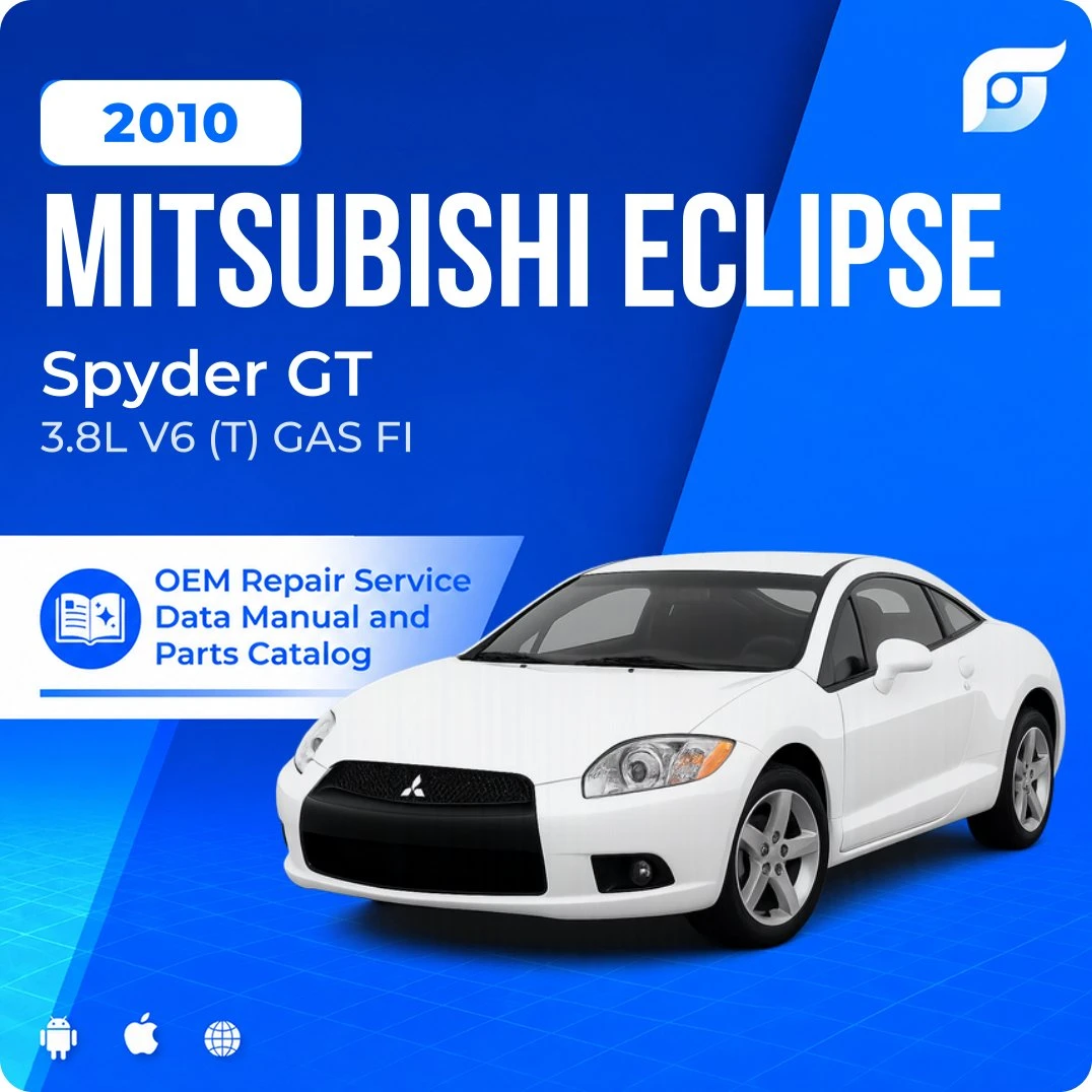 2010 Mitsubishi Eclipse Spyder GT - OEM Repair Service Manual