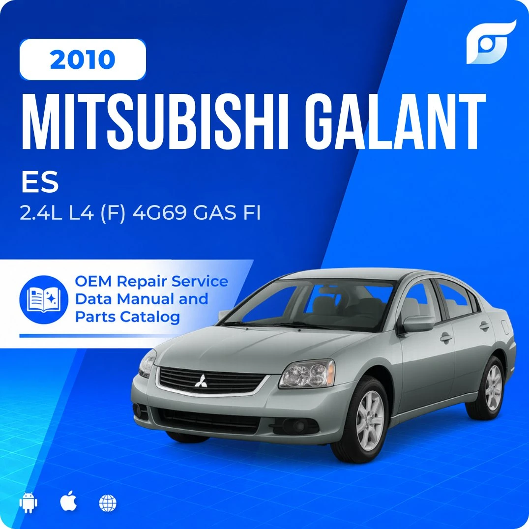 2010 Mitsubishi Galant ES - OEM Repair Service Manual