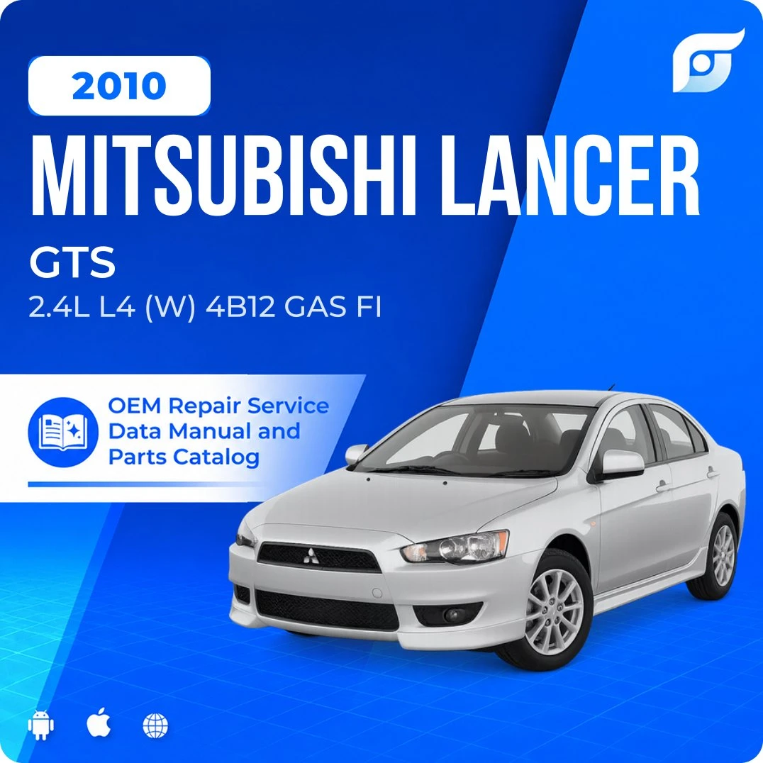 2010 Mitsubishi Lancer GTS - OEM Repair Service Manual