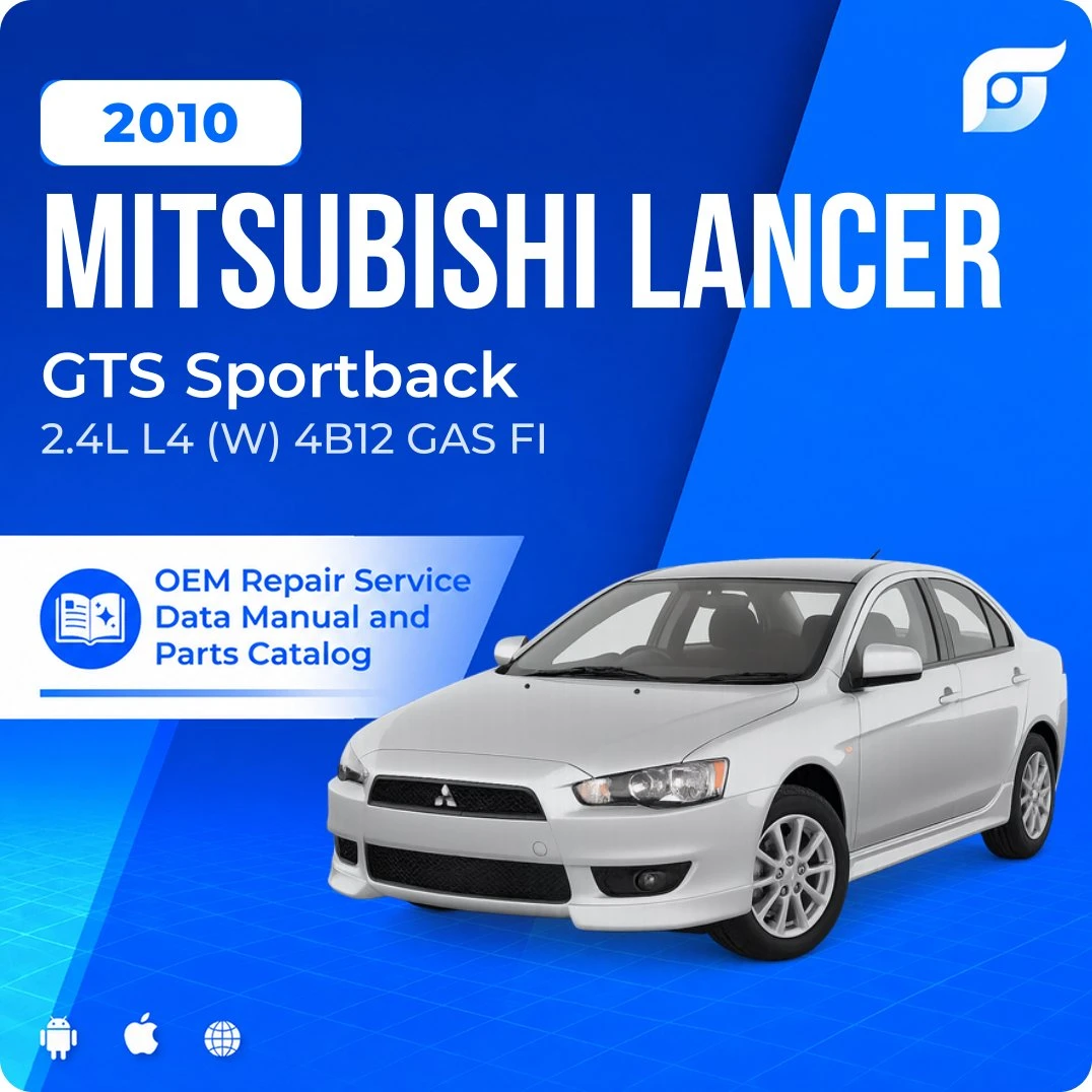 2010 Mitsubishi Lancer GTS Sportback - OEM Repair Service Manual