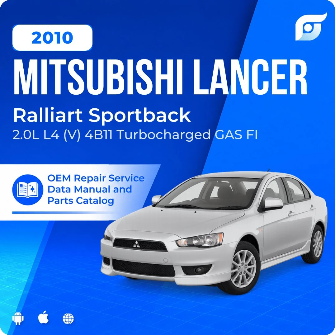 2010 Mitsubishi Lancer Ralliart Sportback - OEM Repair Service Manual