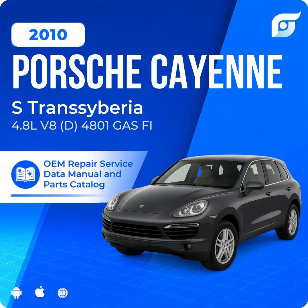 2010 Porsche Cayenne S Transsyberia - OEM Repair Service Manual