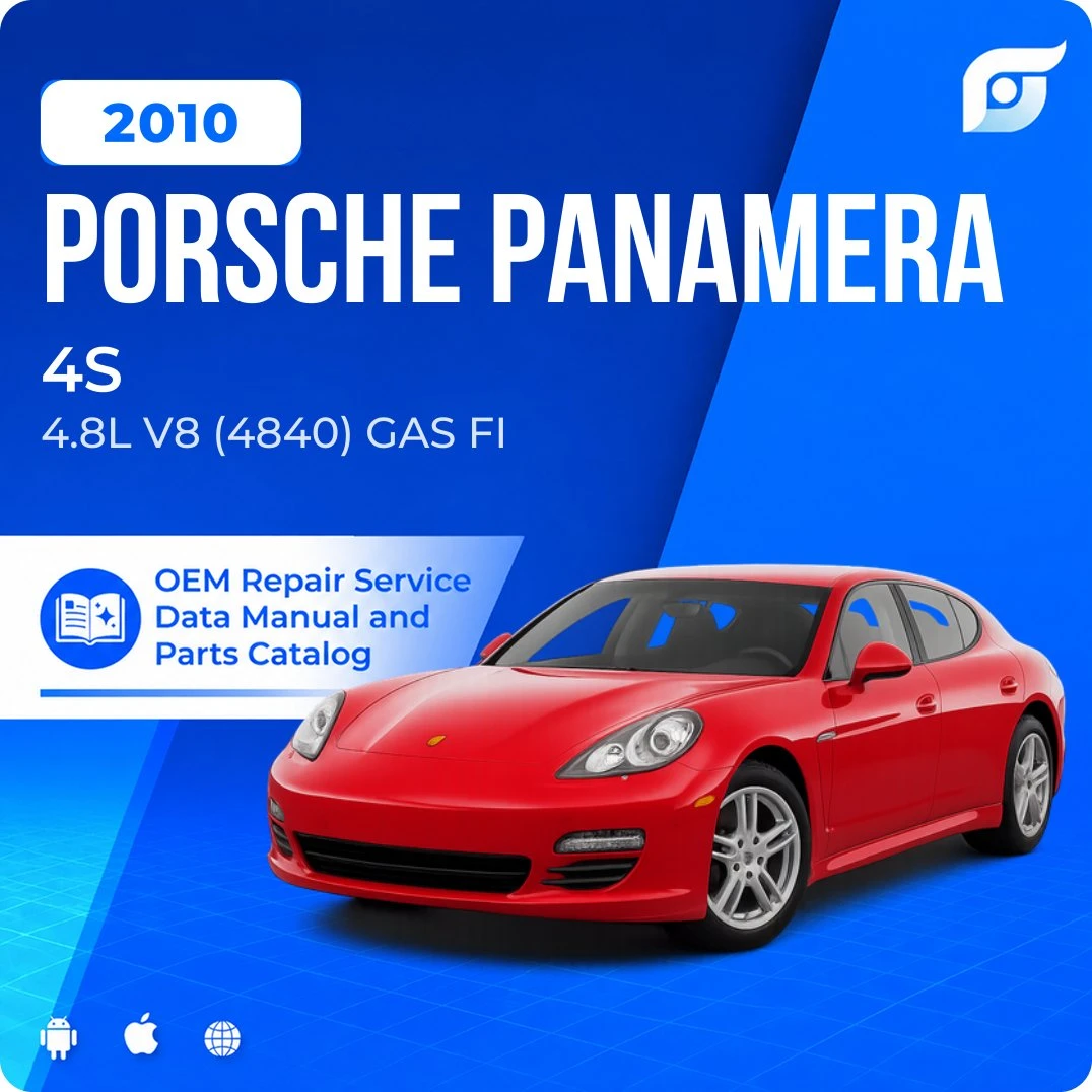 2010 Porsche Panamera 4S - OEM Repair Service Manual