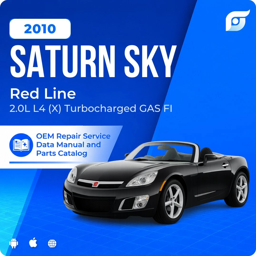 2010 Saturn Sky Red Line - OEM Repair Service Manual