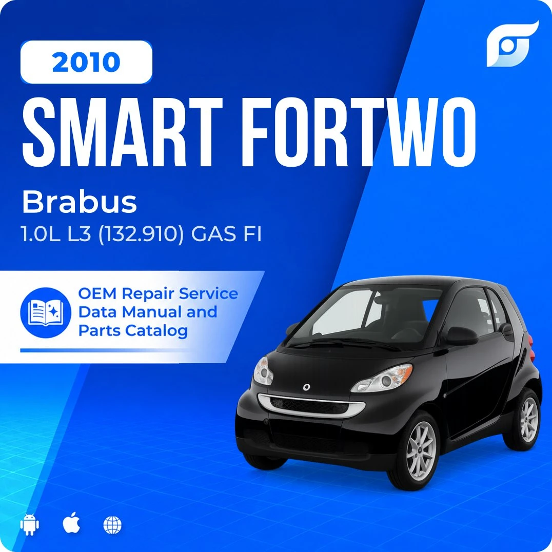 2010 Smart Fortwo Brabus - OEM Repair Service Manual