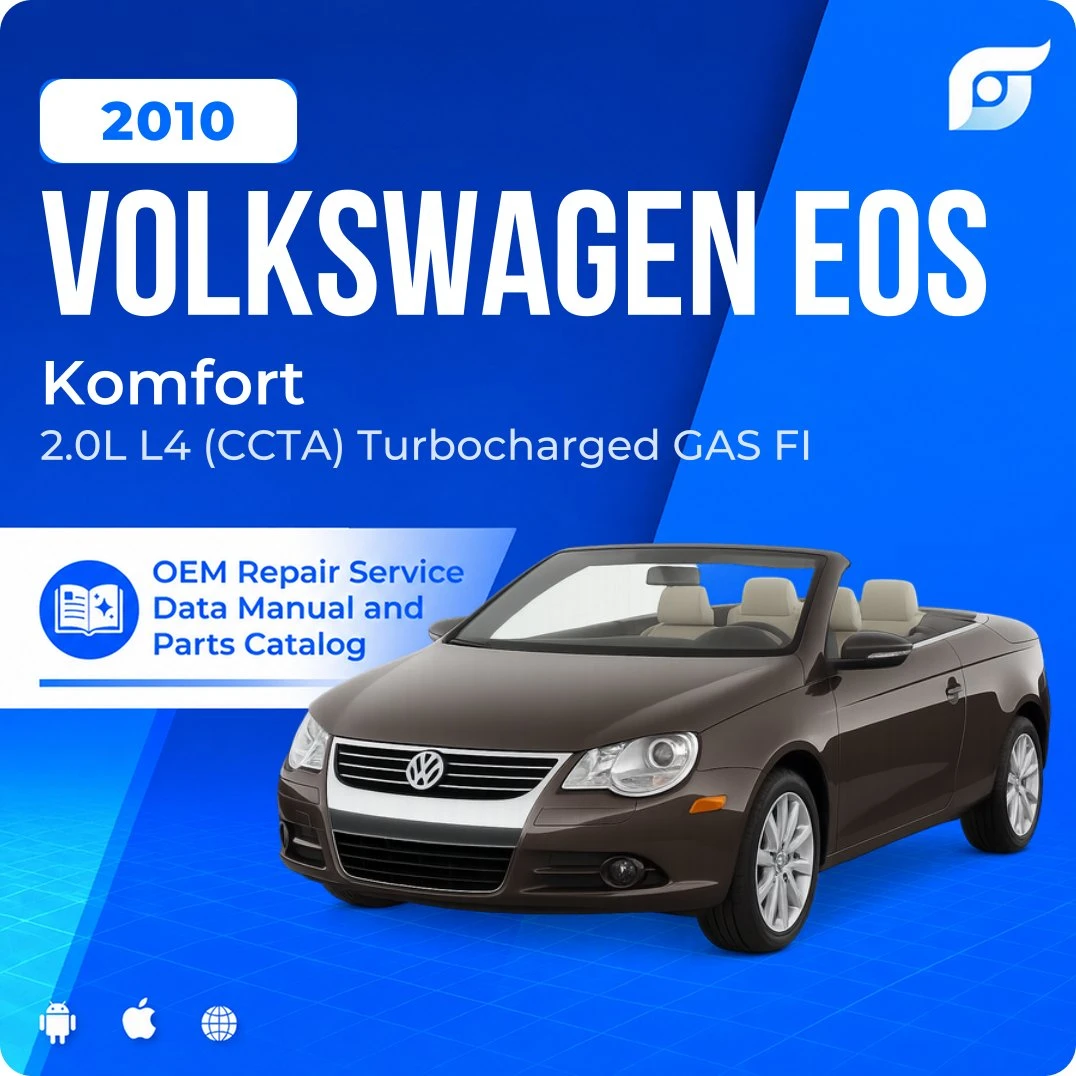 2010 Volkswagen Eos Komfort - OEM Repair Service Manual