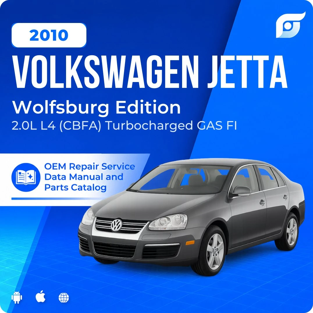 2010 Volkswagen Jetta Wolfsburg Edition - OEM Repair Service Manual