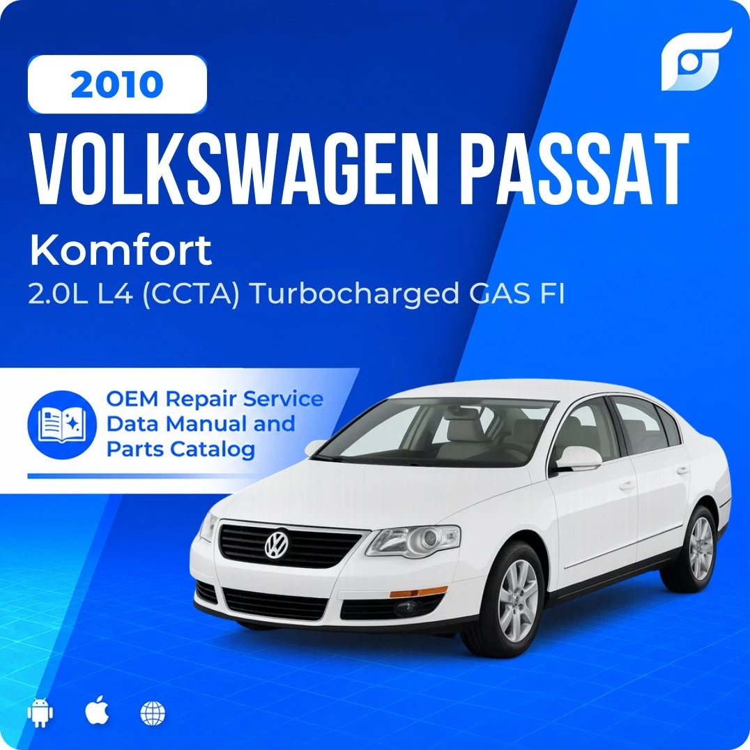 2010 Volkswagen Passat Komfort - OEM Repair Service Manual