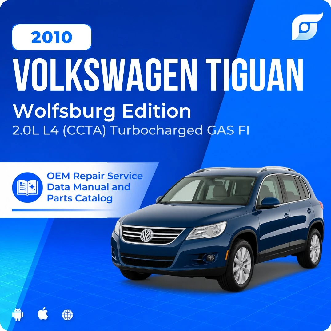 2010 Volkswagen Tiguan Wolfsburg Edition - OEM Repair Service Manual