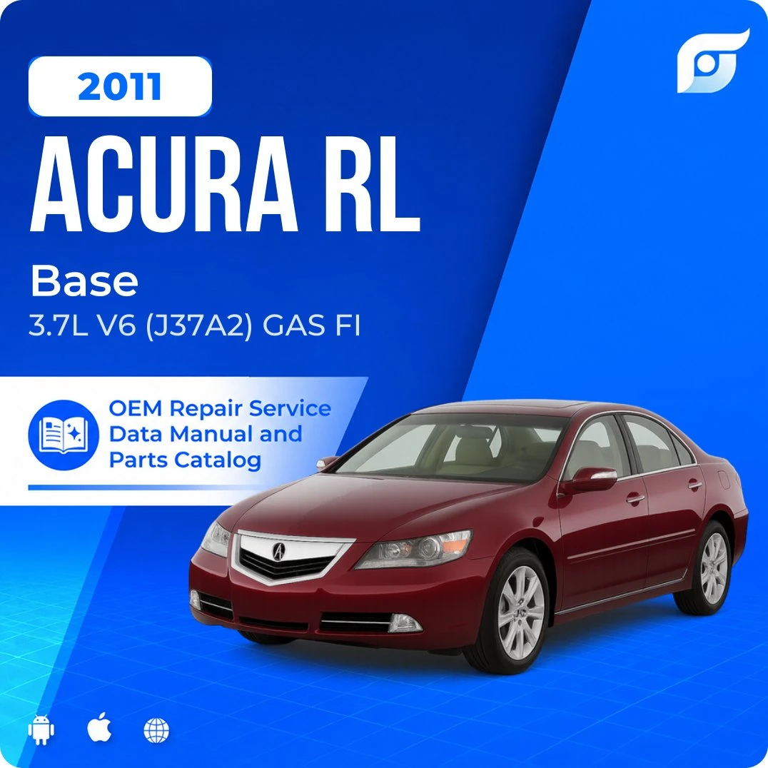2011 Acura RL Base - OEM Repair Service Manual