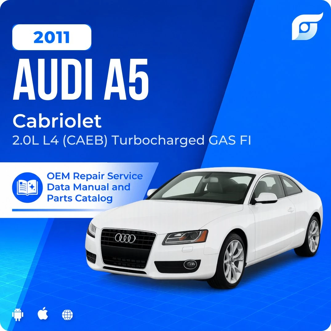 2011 Audi A5 Cabriolet - OEM Repair Service Manual