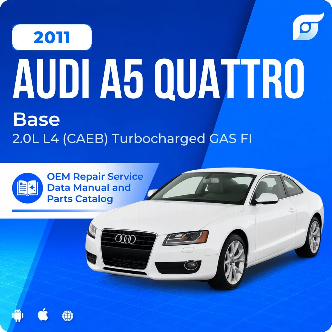 2011 Audi A5 Quattro Base - OEM Repair Service Manual