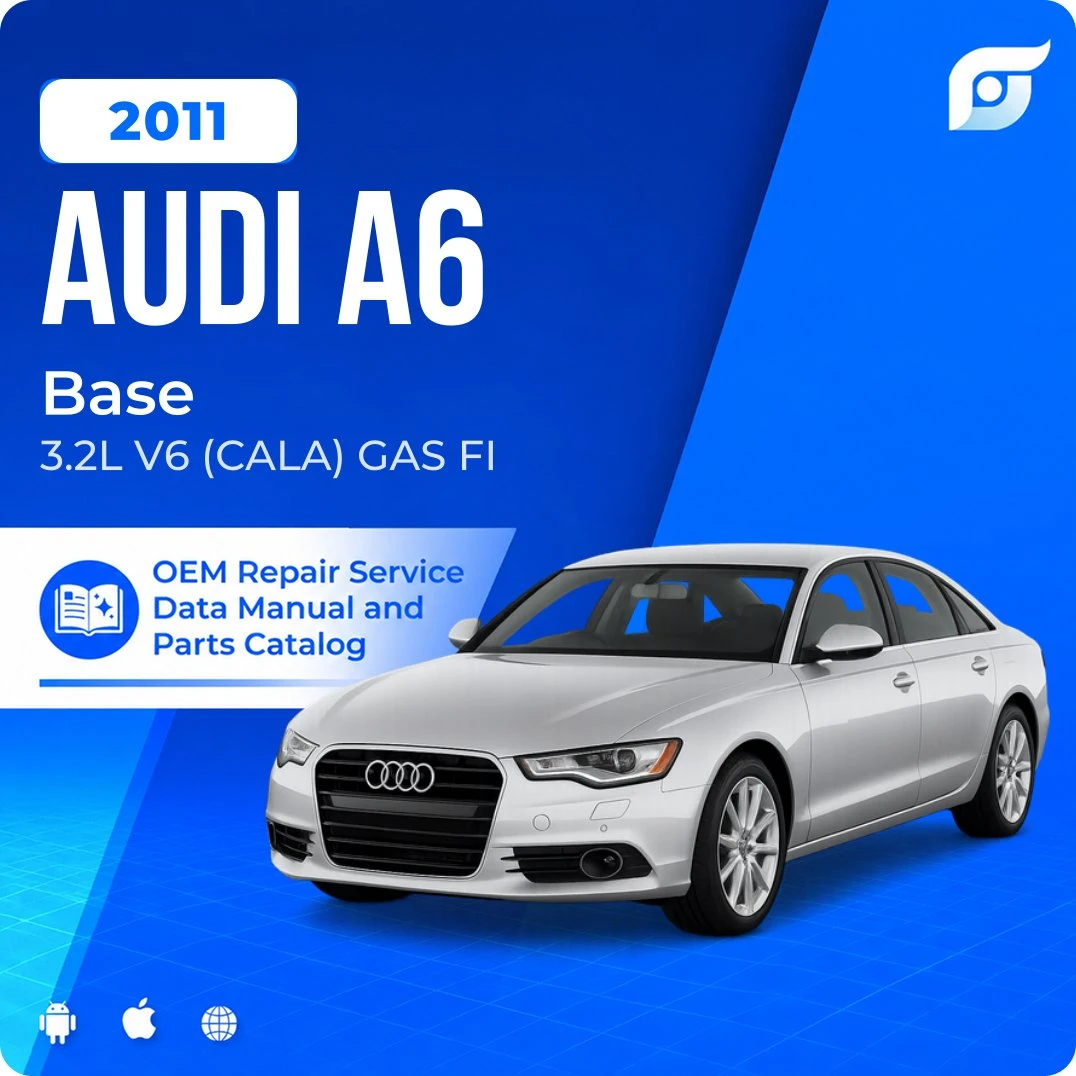 2011 Audi A6 Base - OEM Repair Service Manual