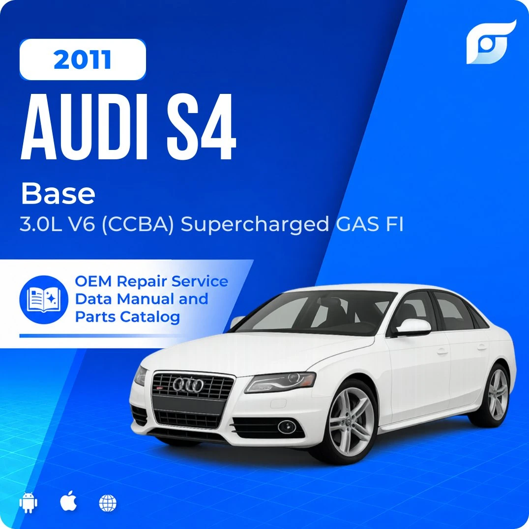 2011 Audi S4 Base - OEM Repair Service Manual