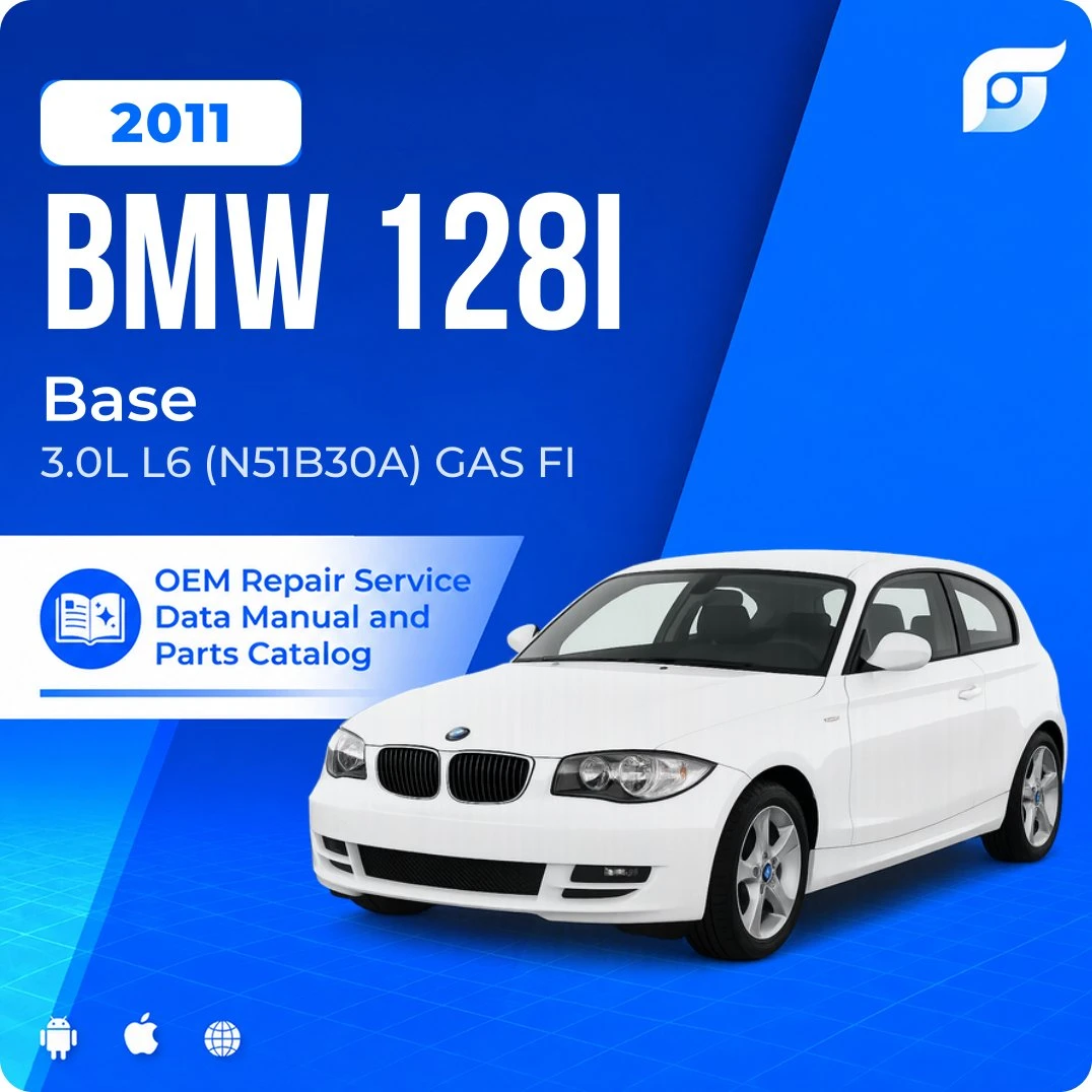 2011 BMW 128i Base - OEM Repair Service Manual