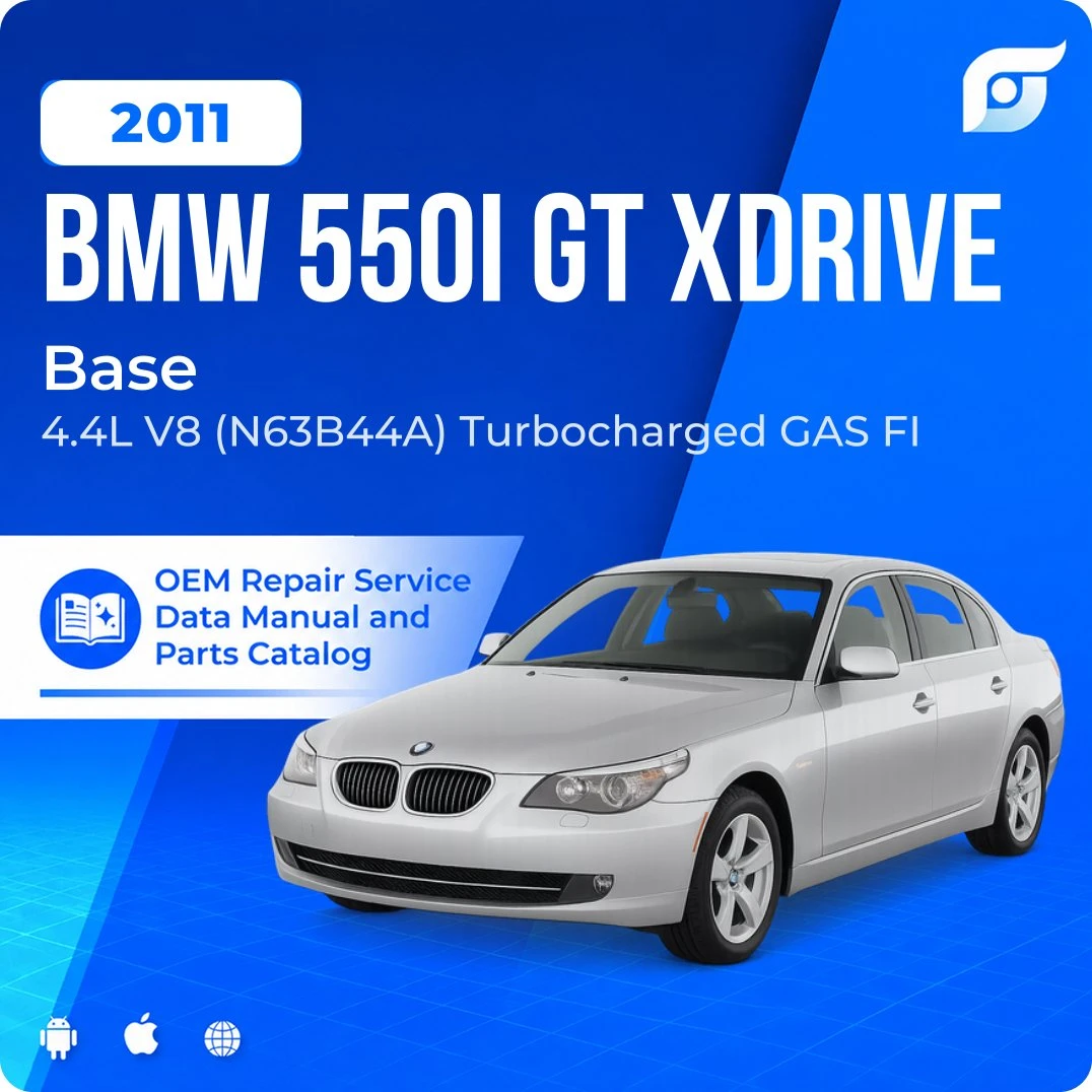 2011 BMW 550i GT xDrive Base - OEM Repair Service Manual