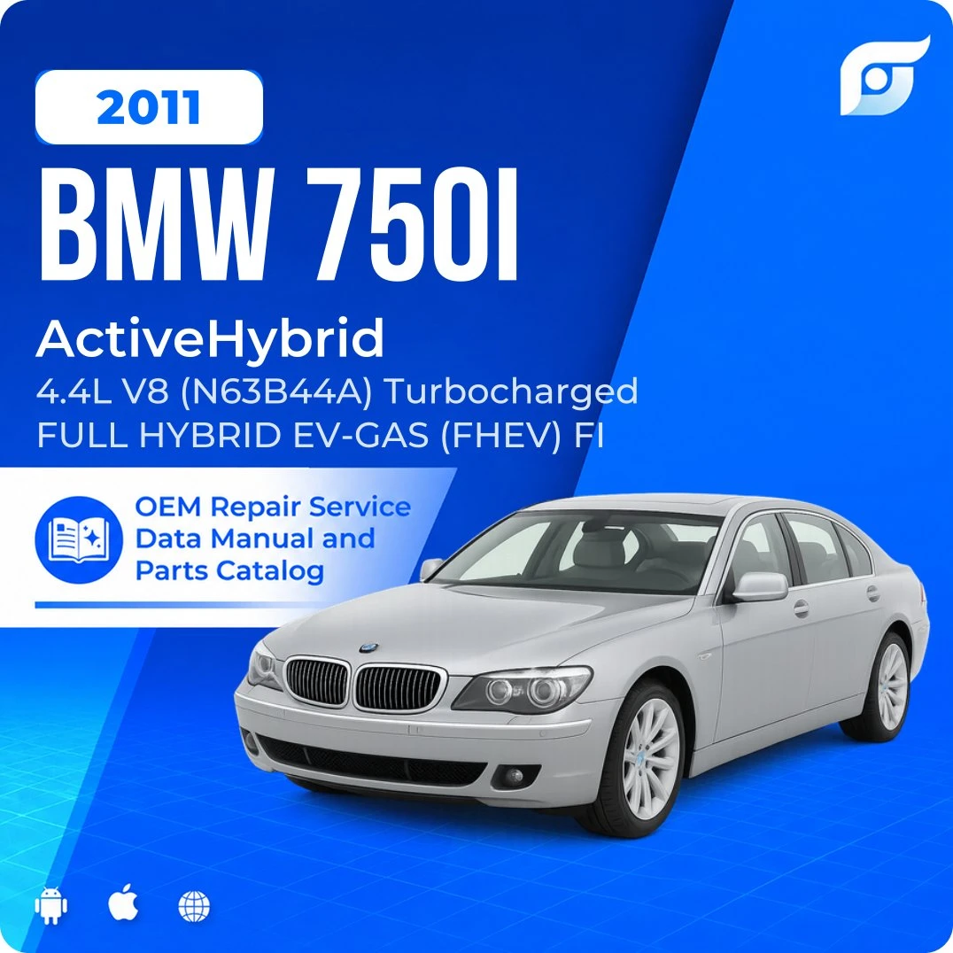 2011 BMW 750i ActiveHybrid - OEM Repair Service Manual