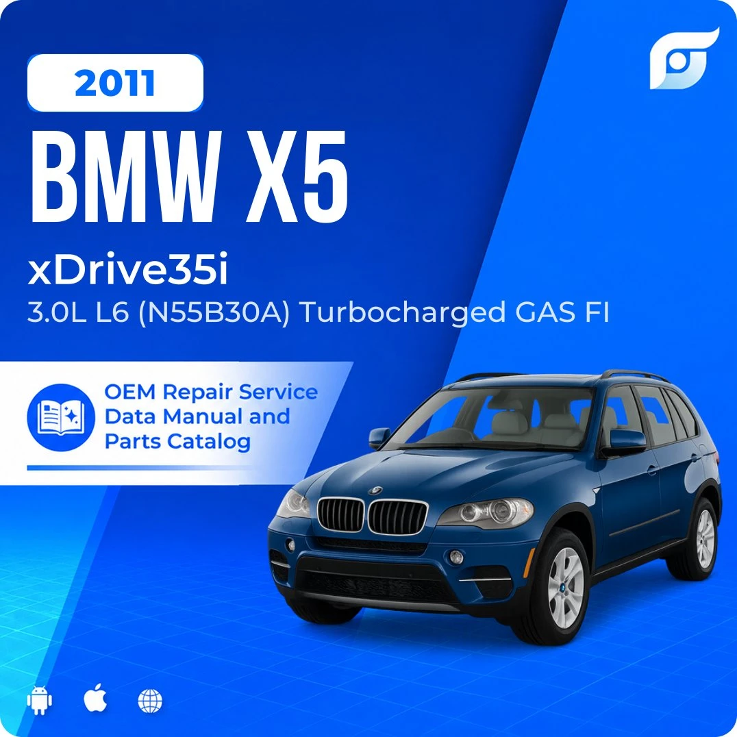 2011 BMW X5 xDrive35i - OEM Repair Service Manual